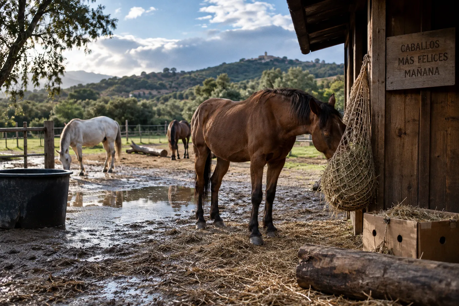 Enriquecimiento ambiental equino: cambios para mañana