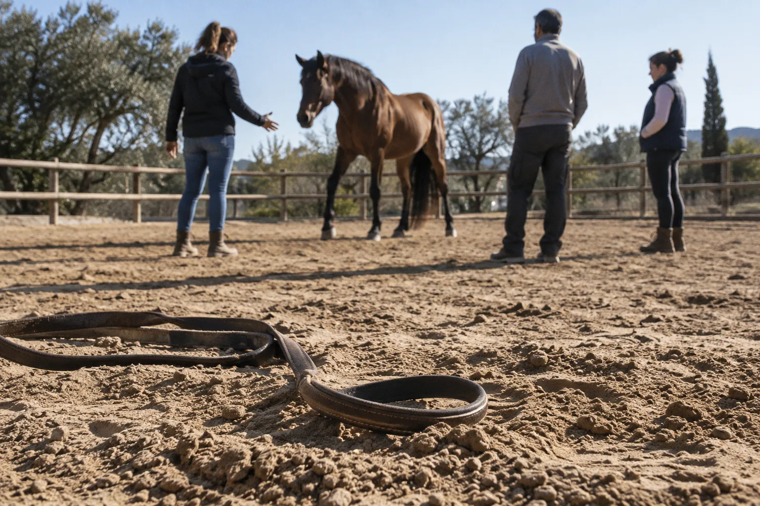 Límites con caballos: lo que revela una jornada en pista