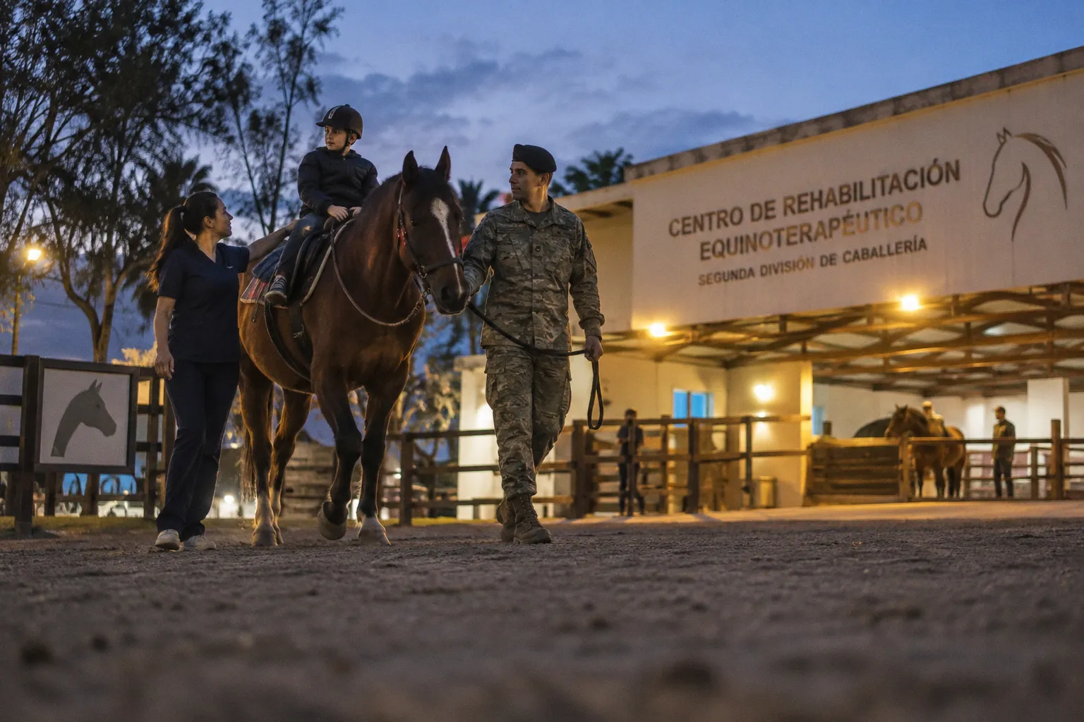 Nuevo centro de equinoterapia en el cuartel de la Segunda División de Caballería de Misiones