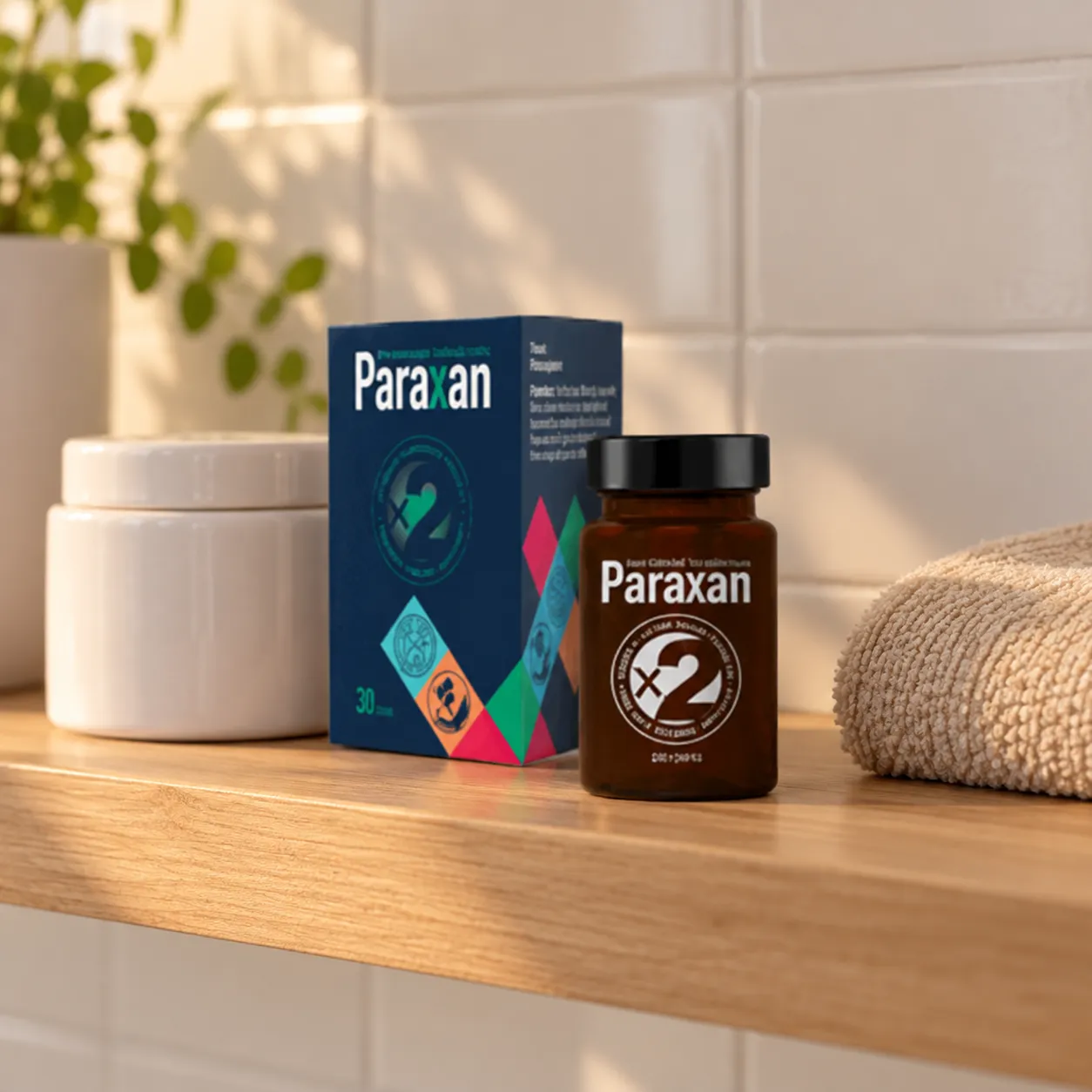 Paraxan — el envase en el día a día