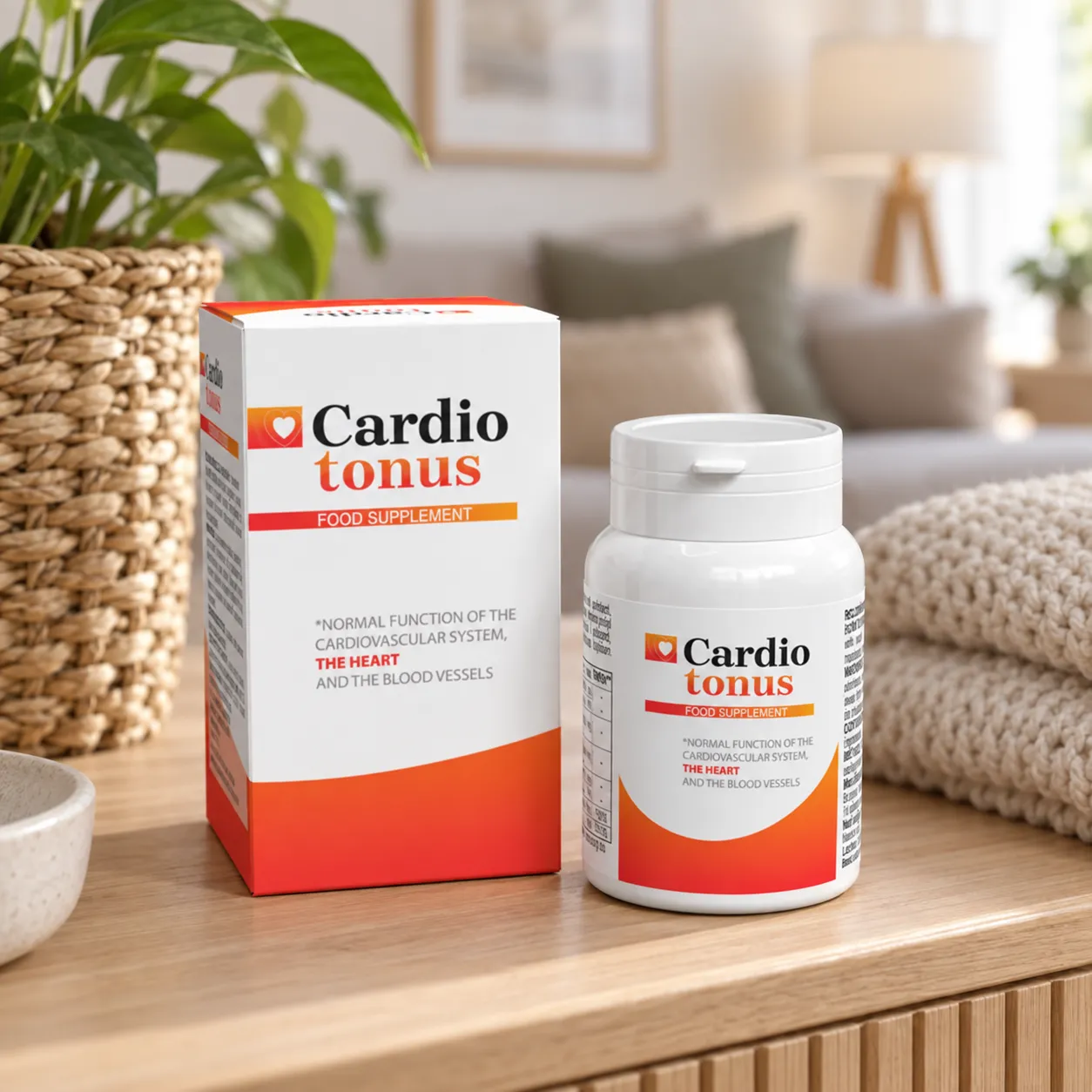 Cardiotonus — el envase en el día a día