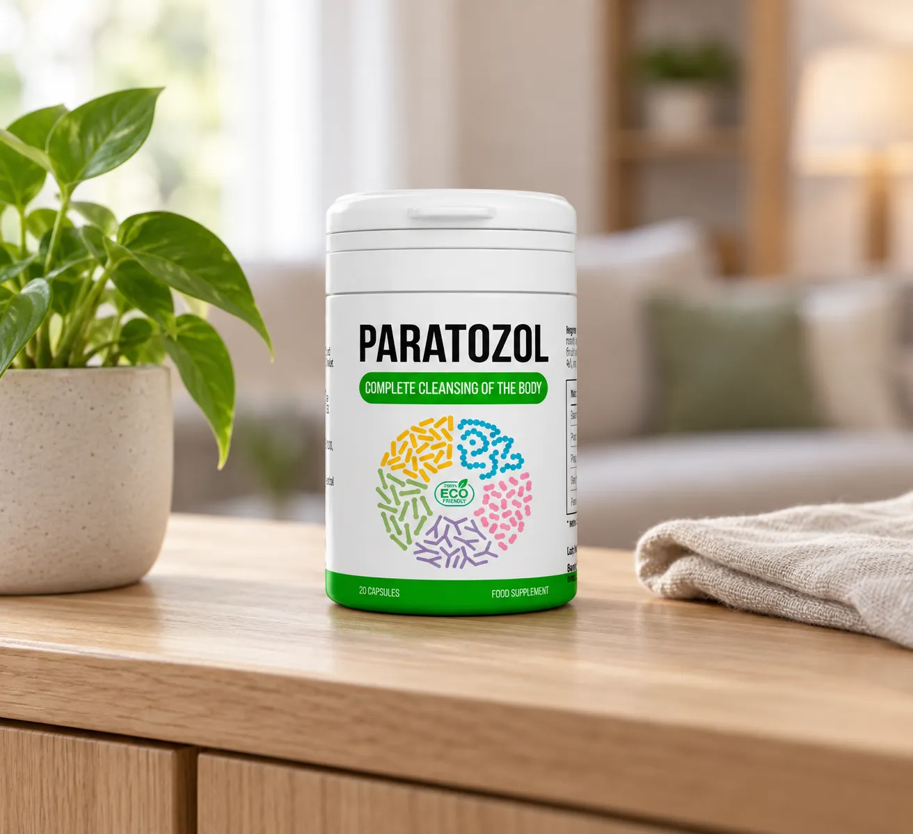 Paratozol — el envase en el día a día