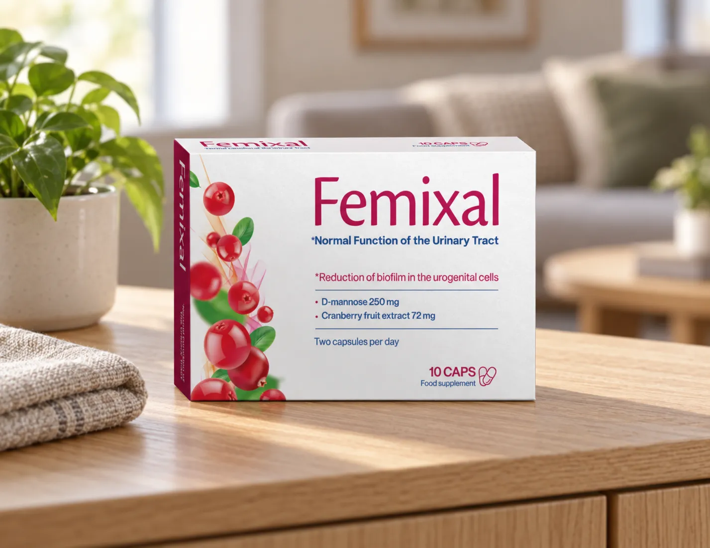 Femixal — el envase en el día a día