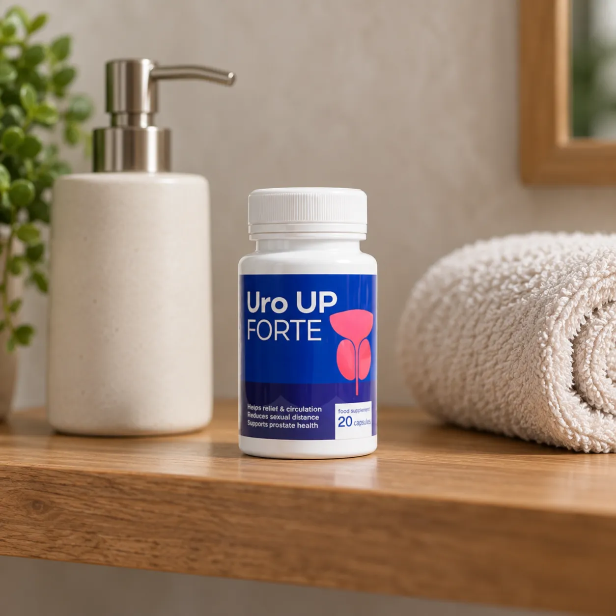 Uro UP Forte — el envase en el día a día