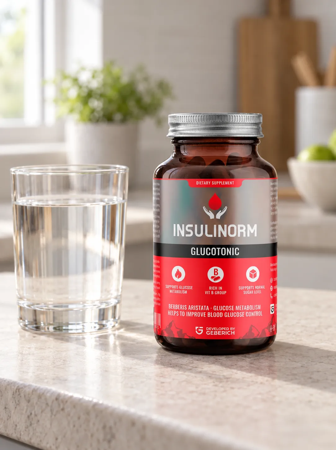 Insulinorm — el envase en el día a día